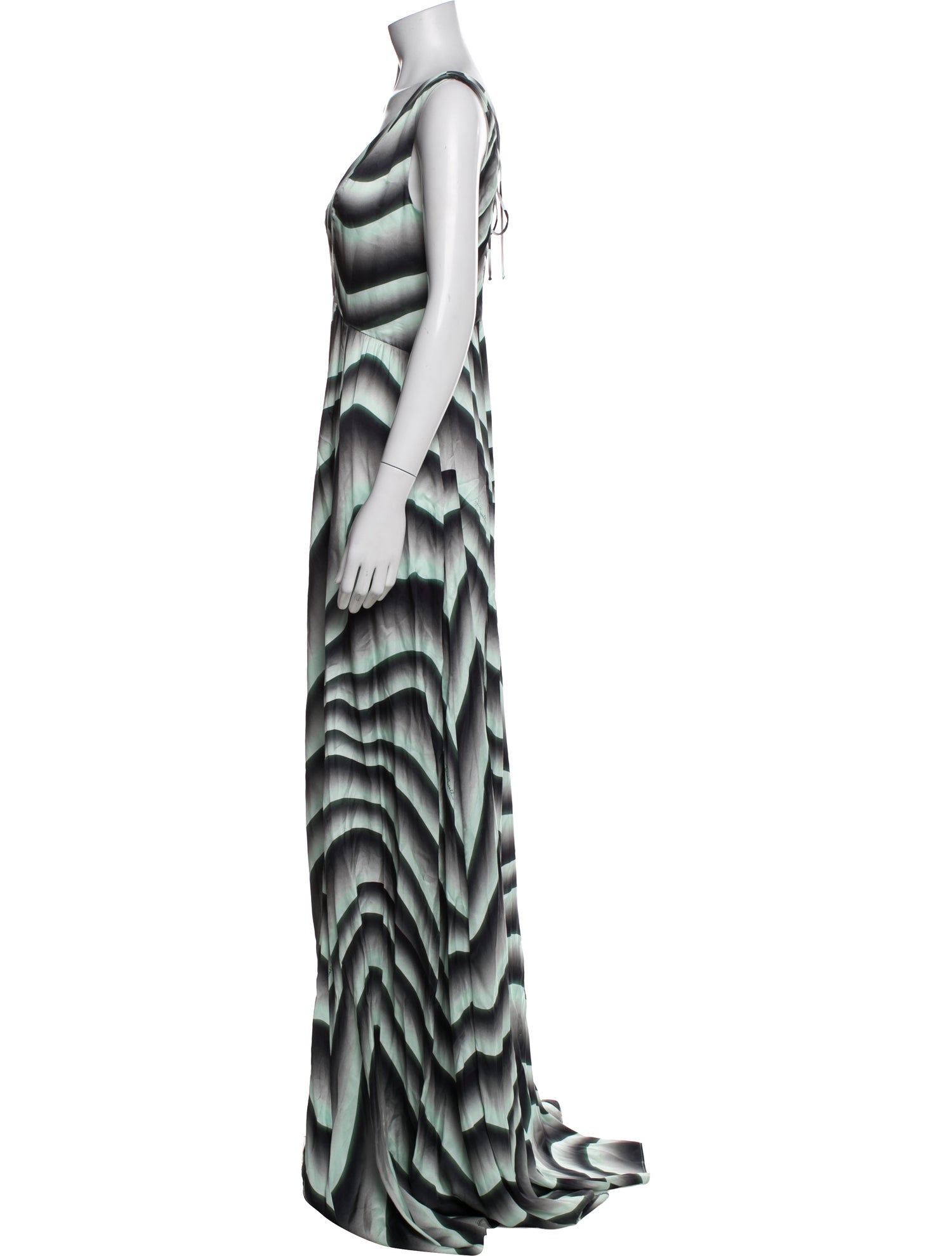 Just Cavalli Printed Long Dress w/ Tags
