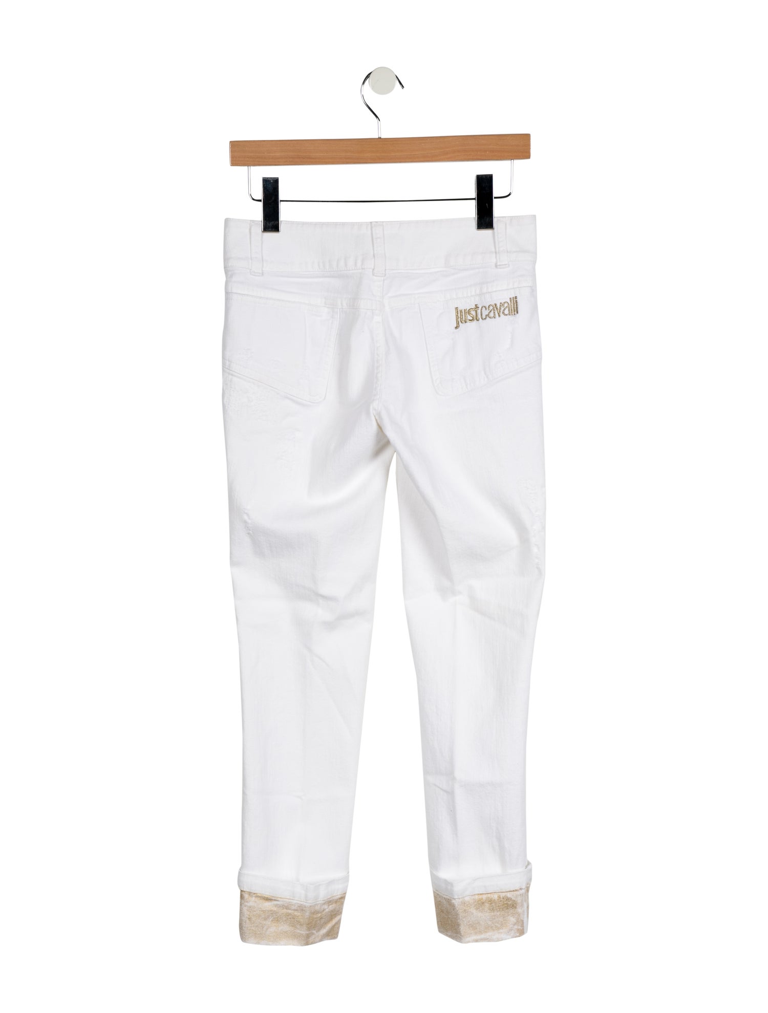 Just Cavalli Low-Rise Skinny Leg Jeans