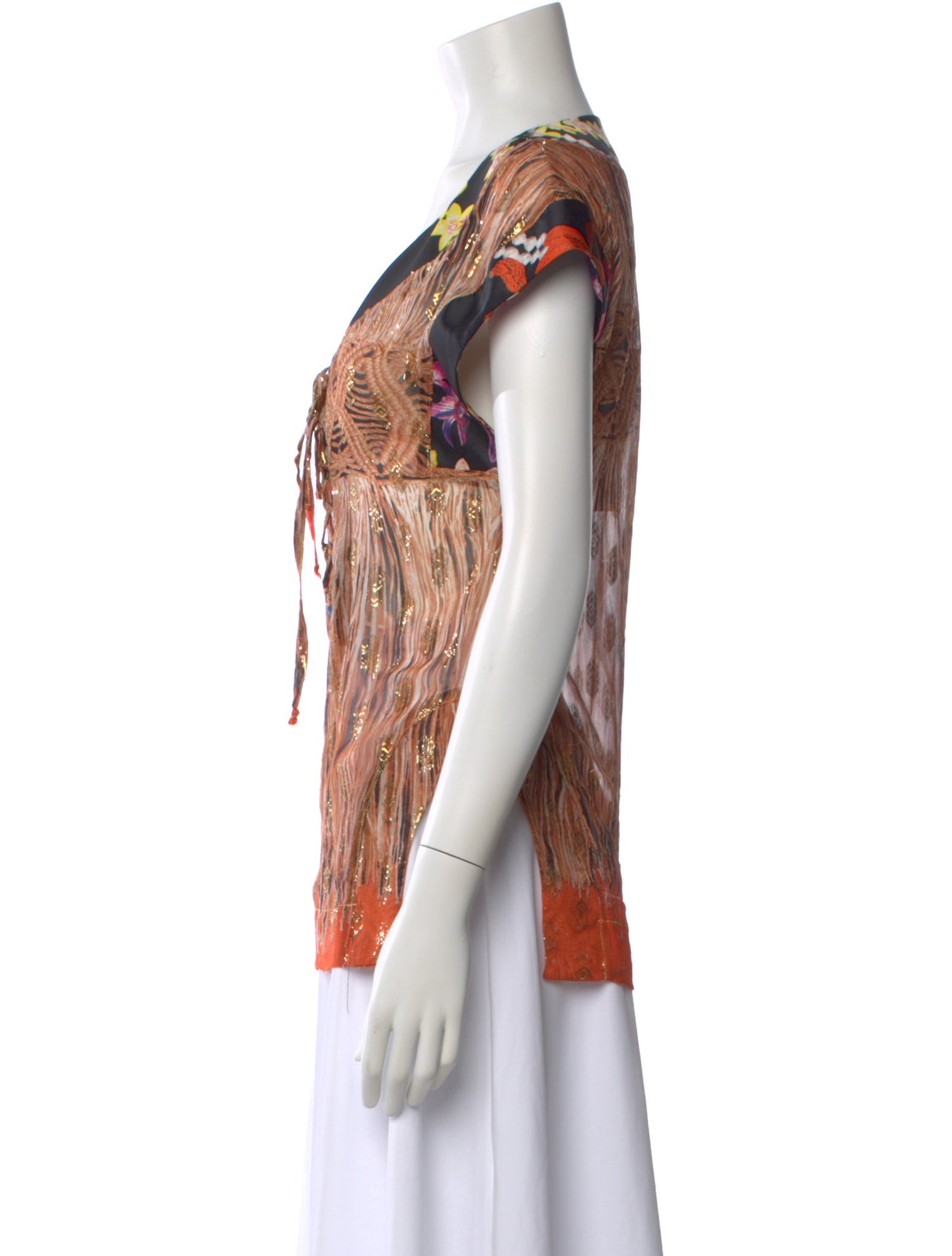 Just Cavalli Vintage Silk Blouse