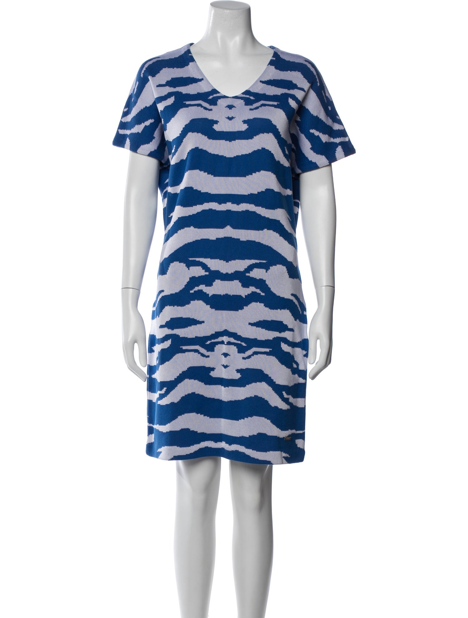Just Cavalli Animal Print Knee-Length Dress w/ Tags