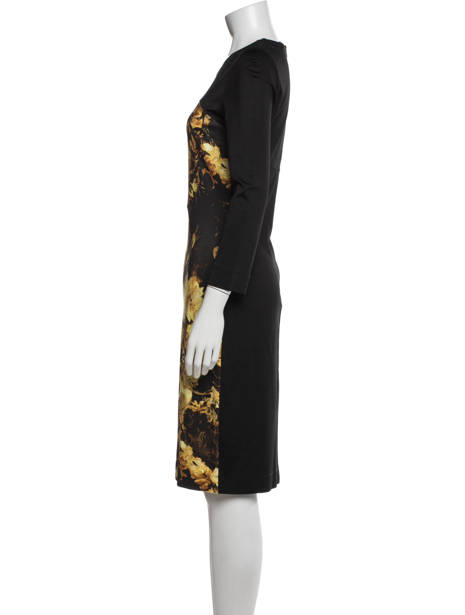 Just Cavalli Floral Print Knee-Length Dress