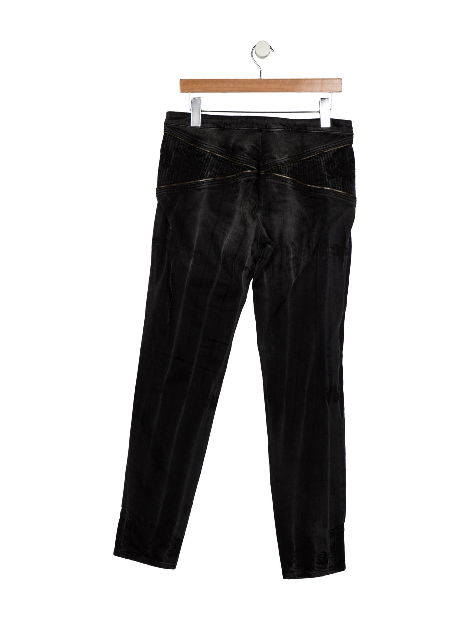 Just Cavalli Mid-Rise Straight Leg Jeans