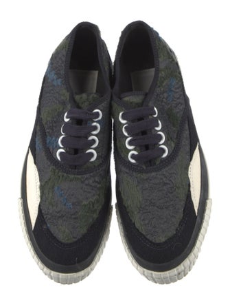 JULIAN GOLD Colorblock Pattern Sneakers