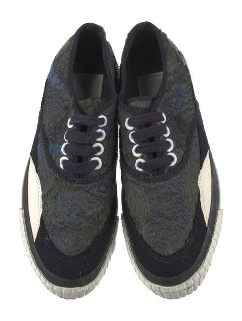 JULIAN GOLD Colorblock Pattern Sneakers