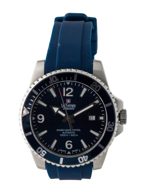 Le Temps of Switzerland Swiss Naval Patrol ll Watch