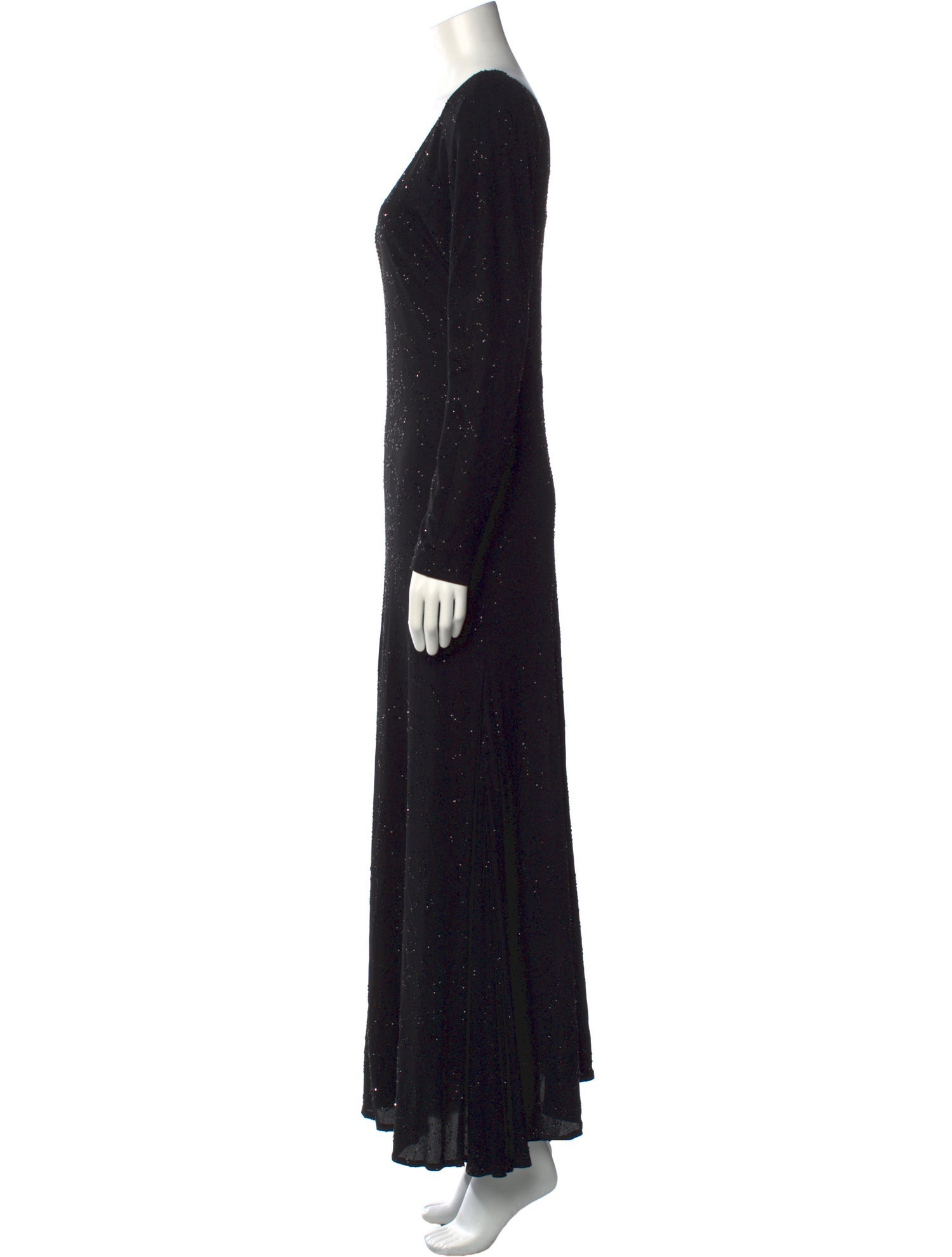 Judy Hornby V-Neck Long Dress
