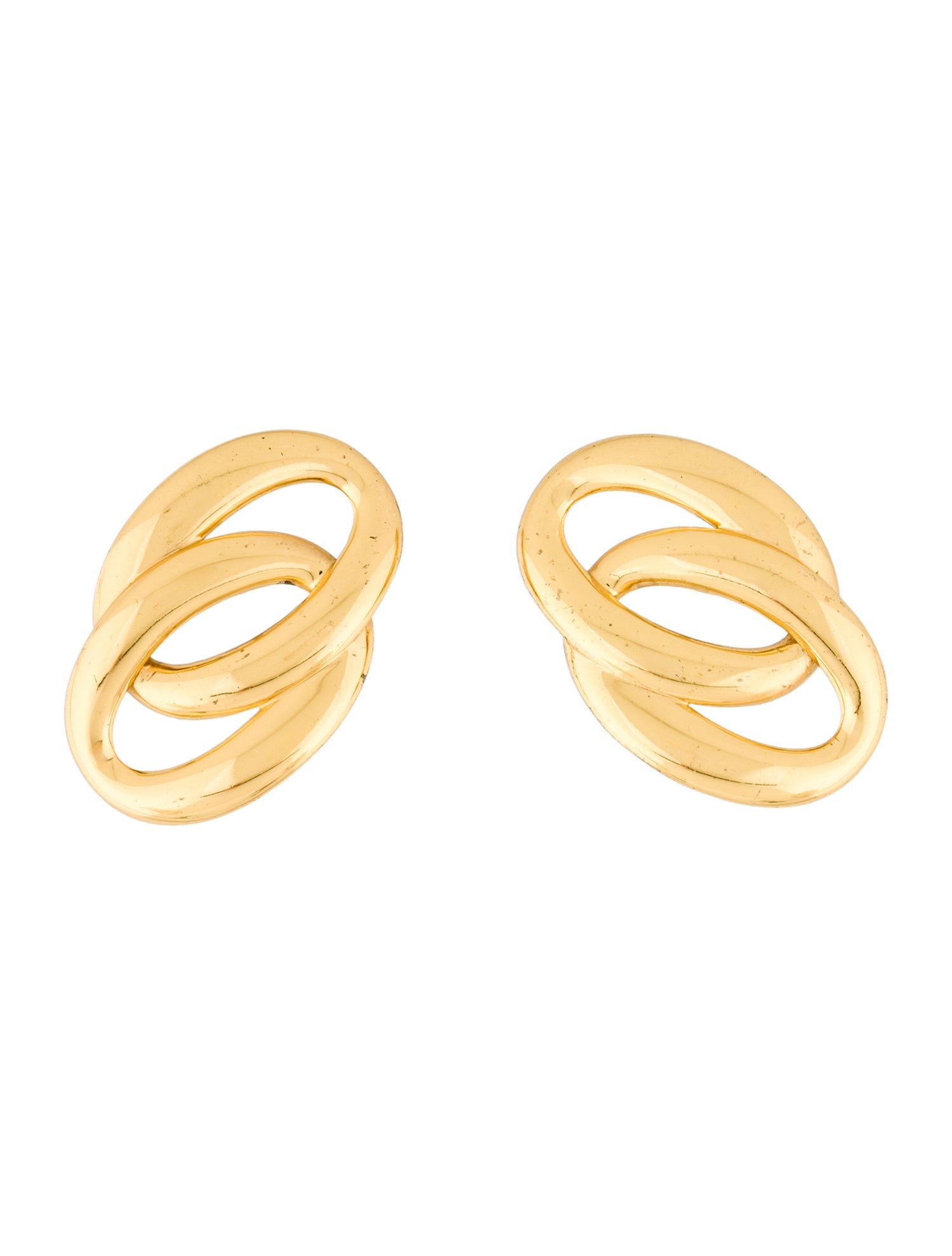 Aureum Oval Link Earrings