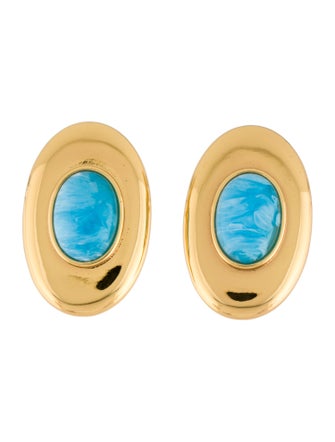 Aureum Resin Stud Earring