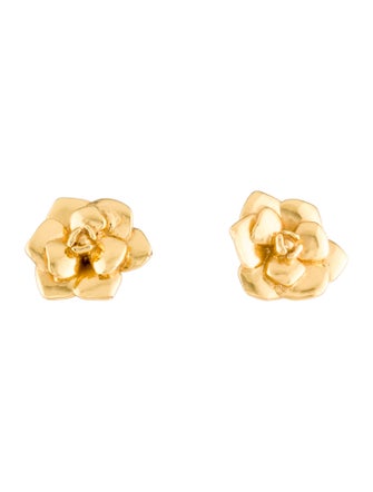 Aureum Flower Stud Earrings