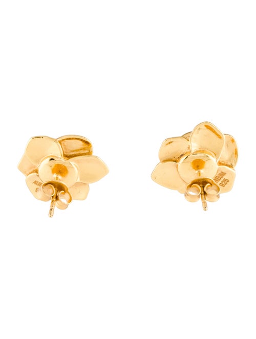 Aureum Flower Stud Earrings