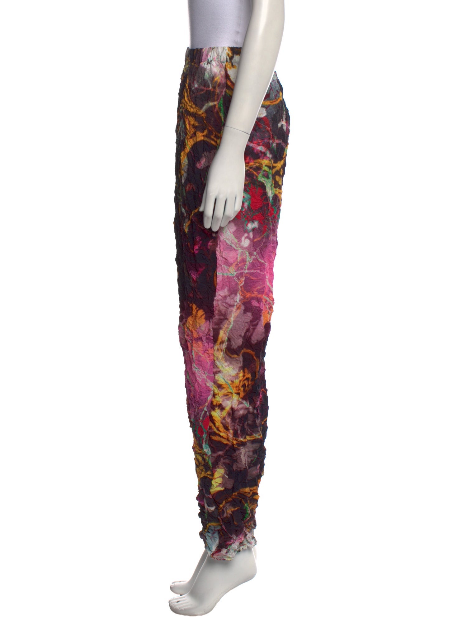 Julia Heuer Printed Skinny Leg Pants