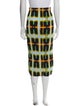 Julia Heuer Printed Midi Length Skirt