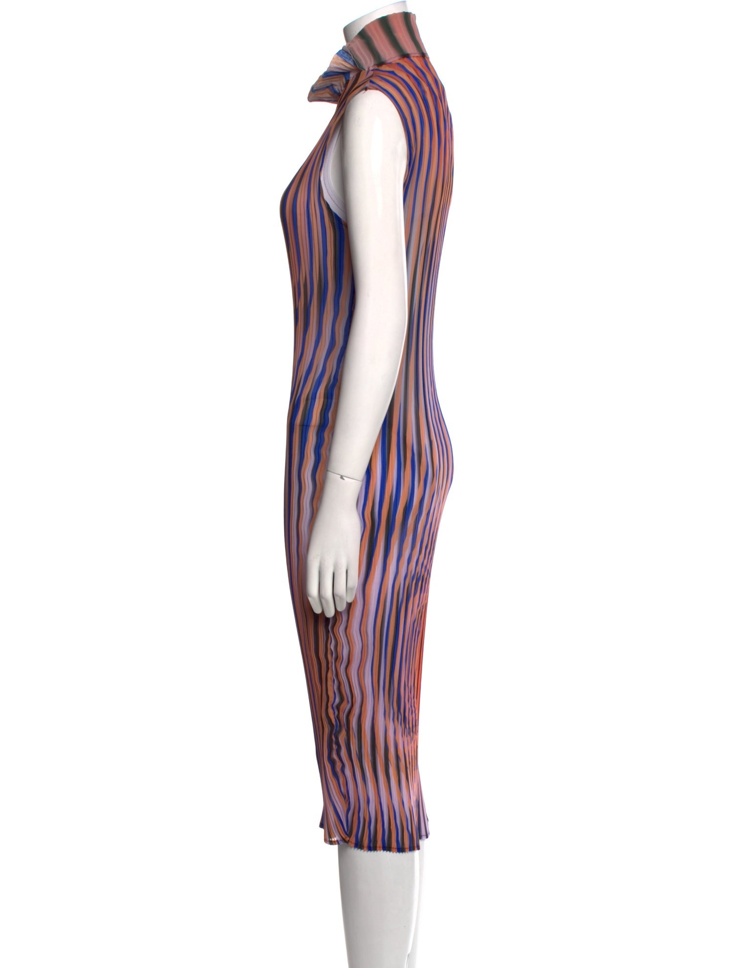 Julia Heuer Striped Long Dress