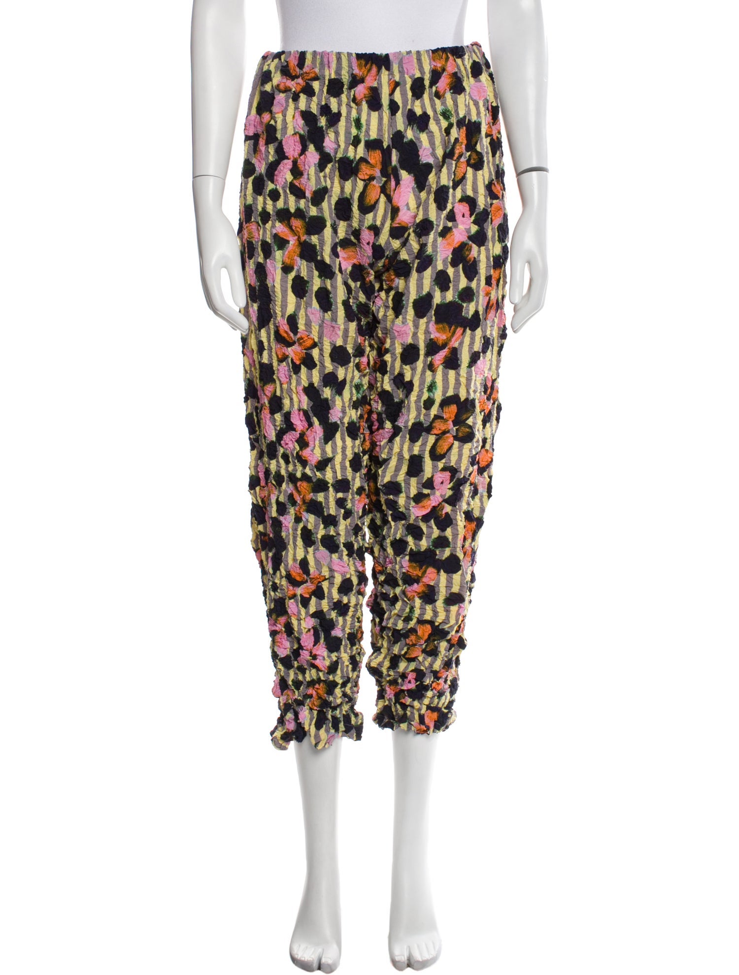 Julia Heuer Printed Skinny Leg Pants