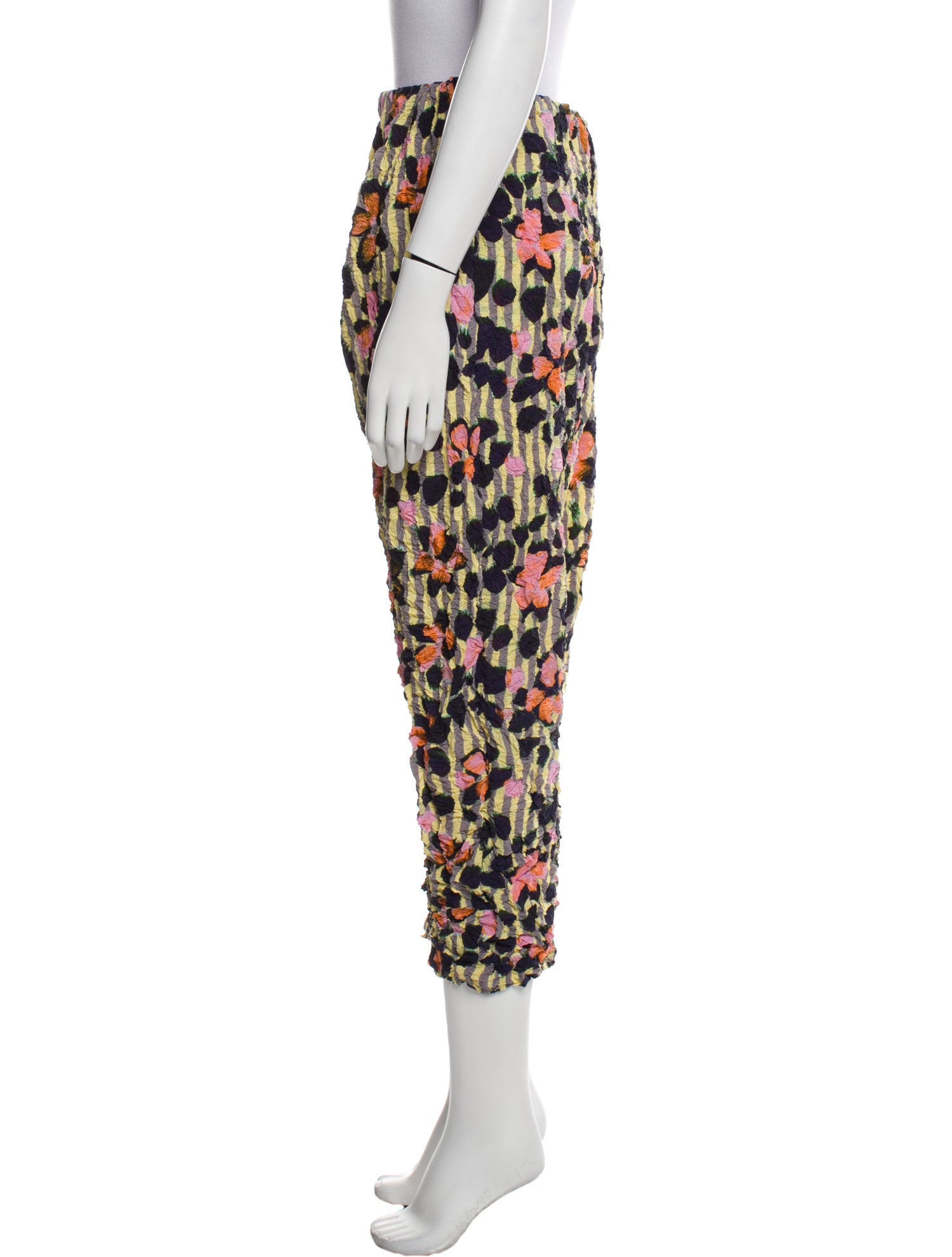 Julia Heuer Printed Skinny Leg Pants