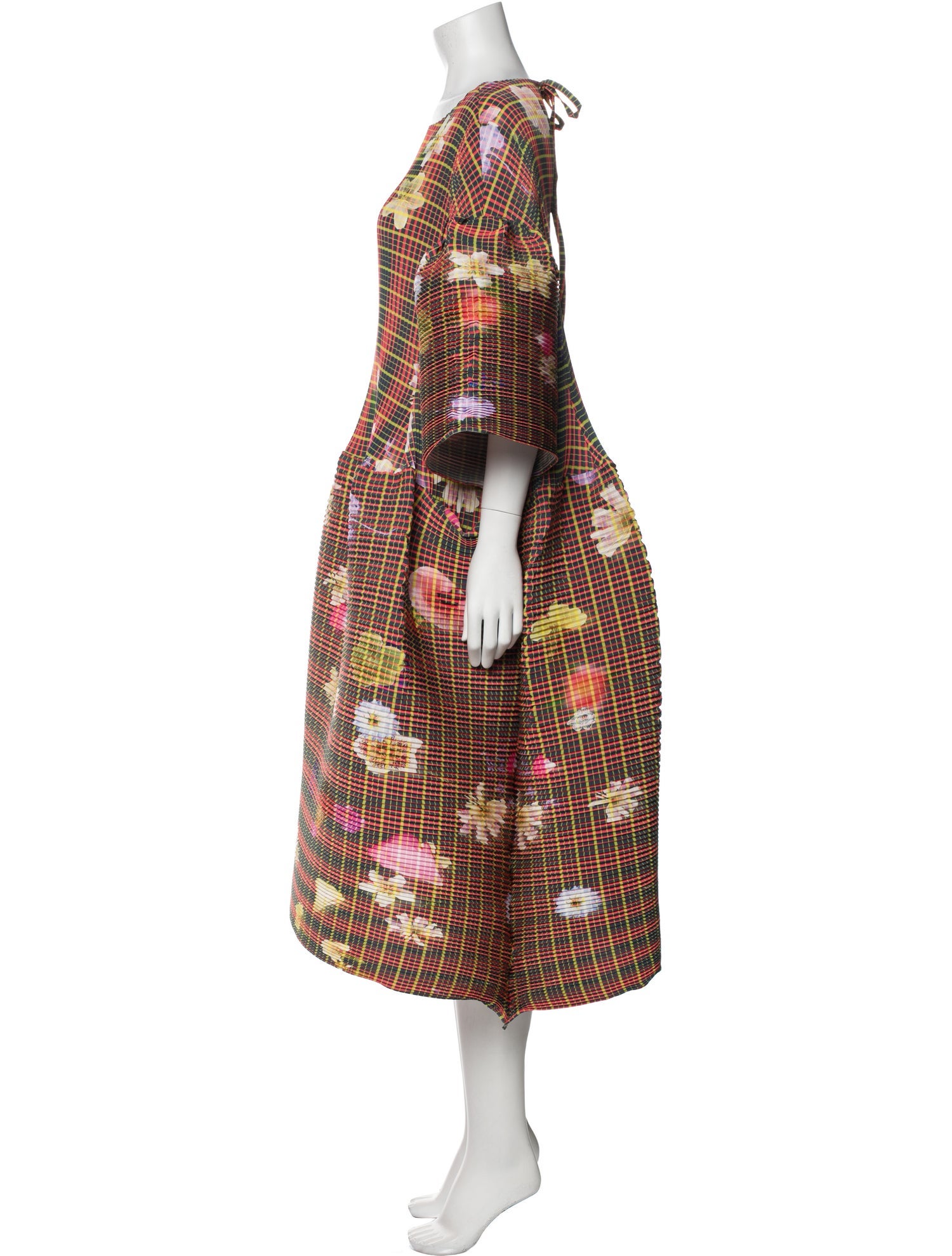 Julia Heuer Plaid Print Mini Dress w/ Tags