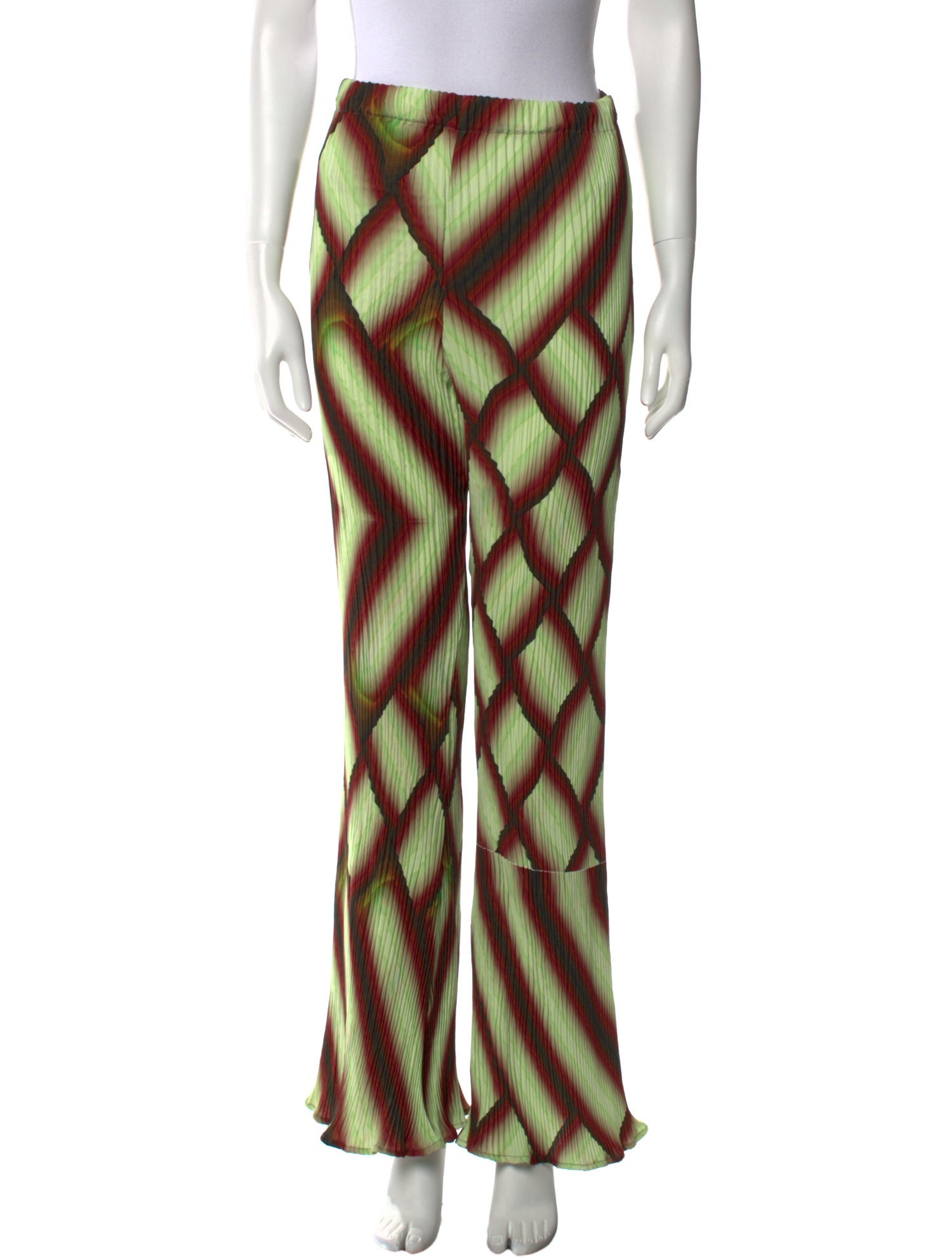 Julia Heuer Printed Wide Leg Pants