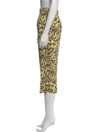 Julia Heuer Animal Print Midi Length Skirt