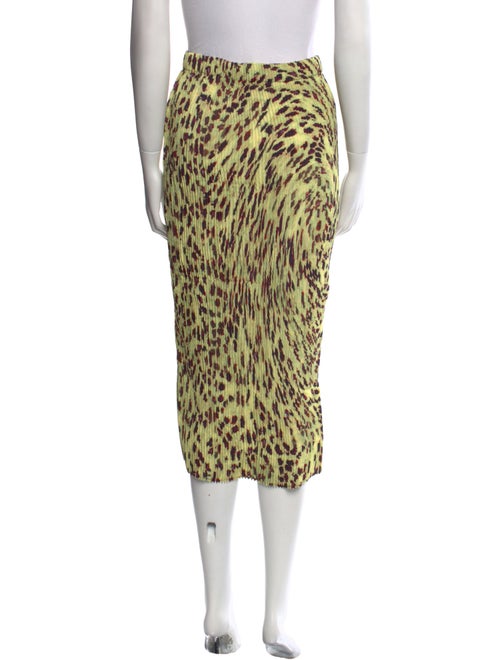 Julia Heuer Animal Print Midi Length Skirt