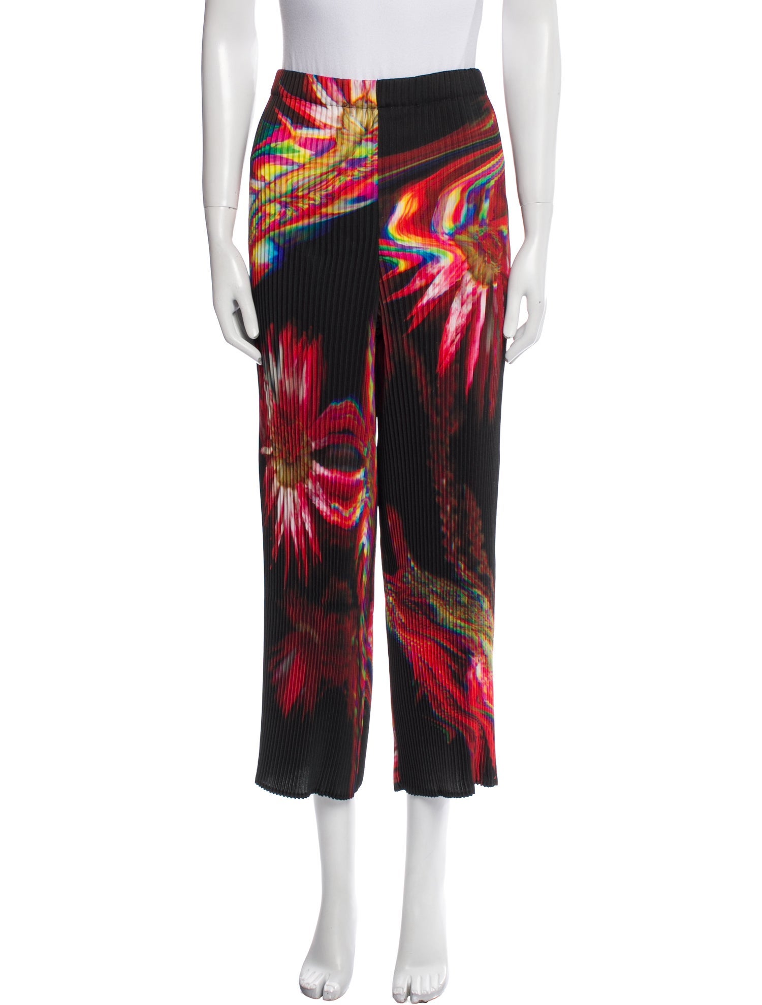 Julia Heuer Printed Wide Leg Pants
