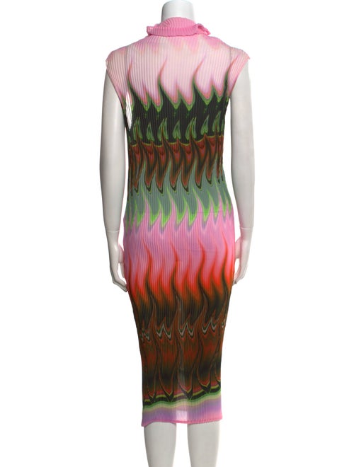 Julia Heuer Printed Long Dress