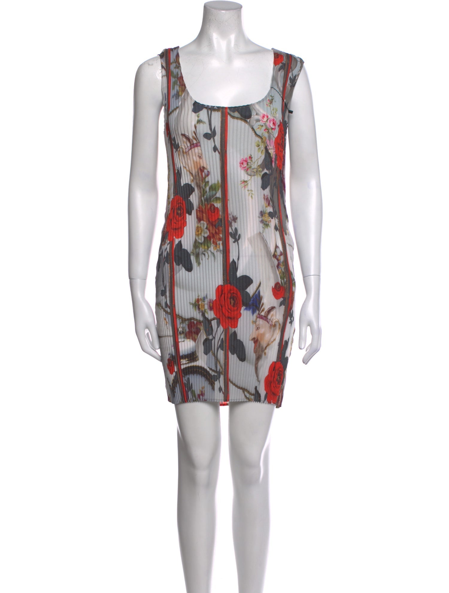 Julia Heuer Printed Mini Dress w/ Tags