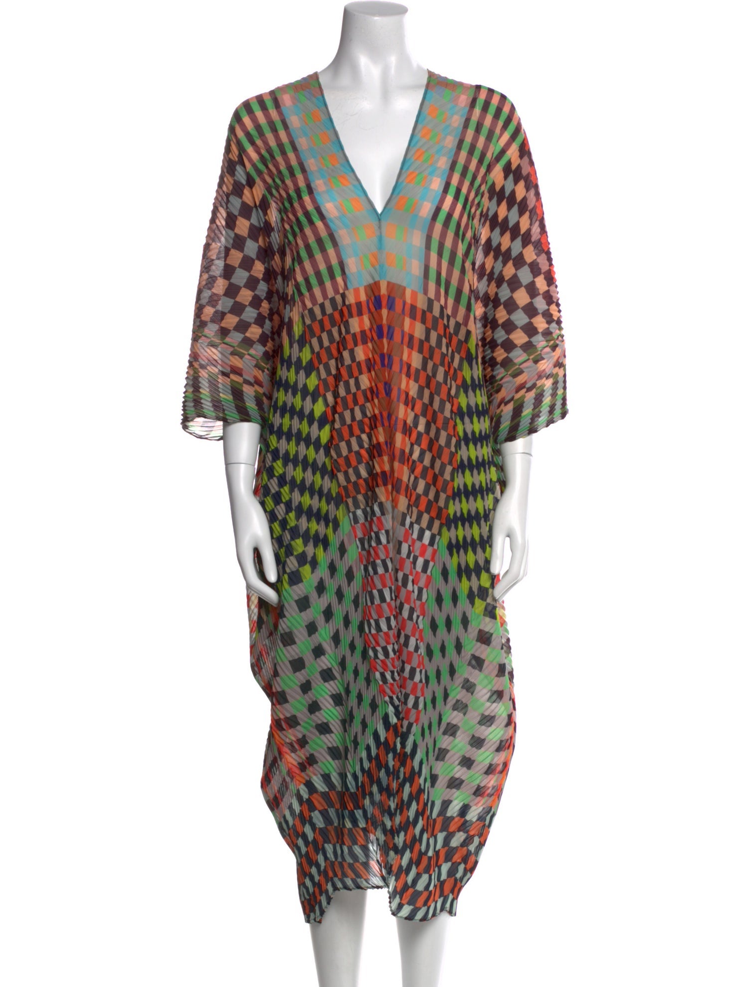 Julia Heuer Printed Midi Length Dress