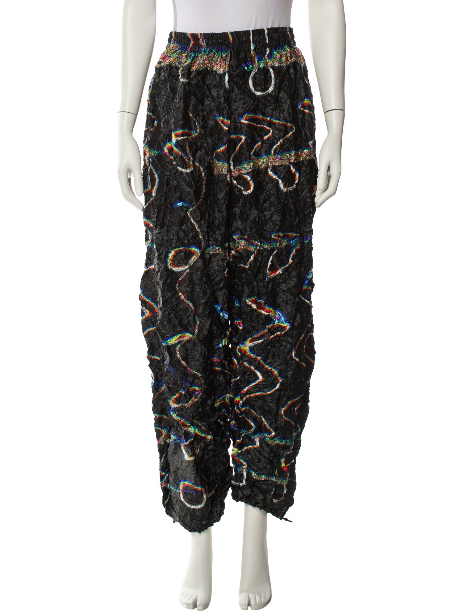 Julia Heuer Printed Straight Leg Pants