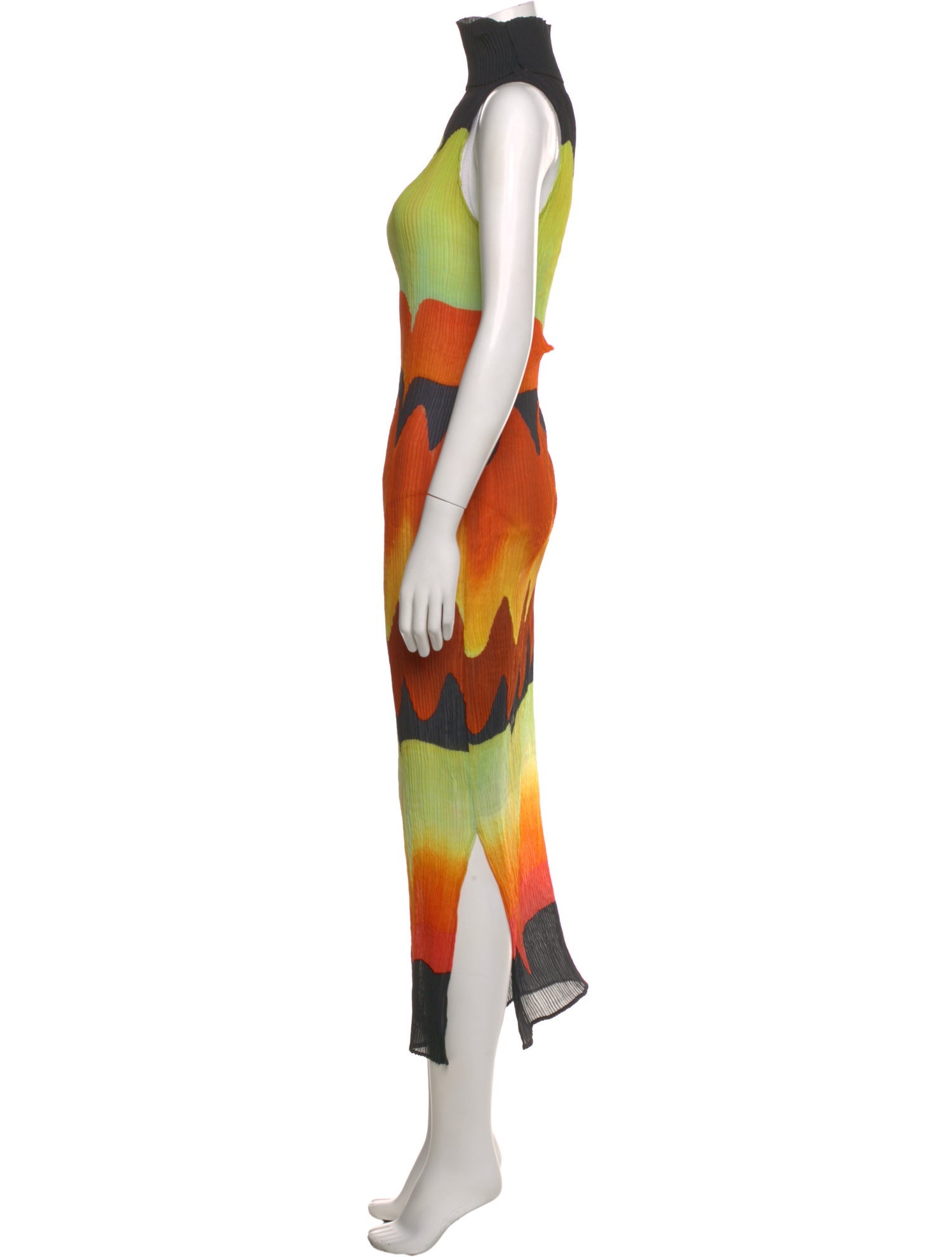 Julia Heuer Printed Long Dress