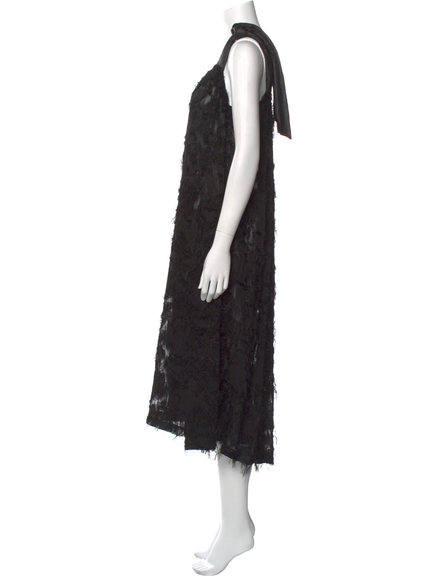JULIA ALLERT Lace Pattern Long Dress