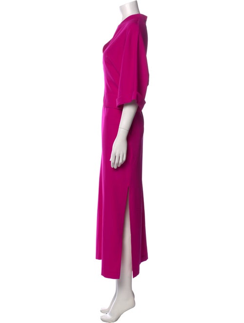 JULIA ALLERT V-Neck Long Dress