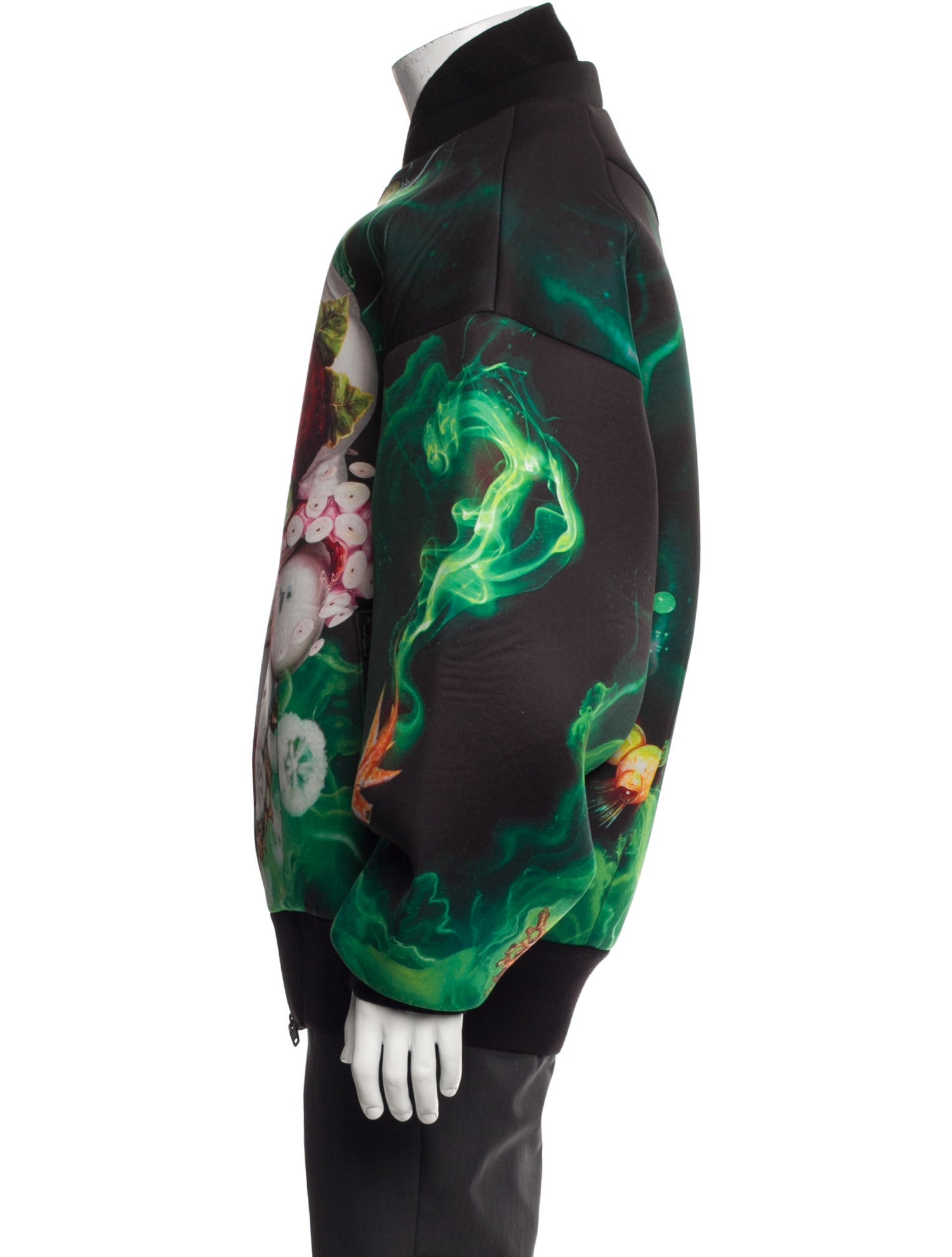 Juun.J x Greg Simkins Printed Bomber Jacket w/ Tags