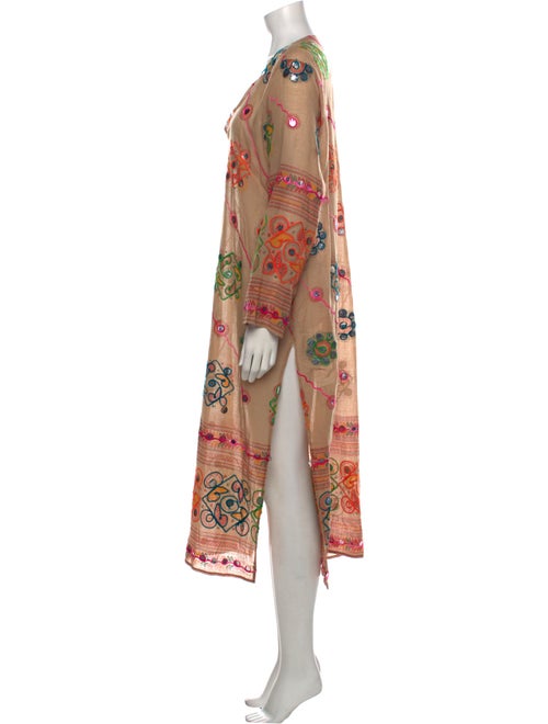 Juliet Dunn Printed Long Dress