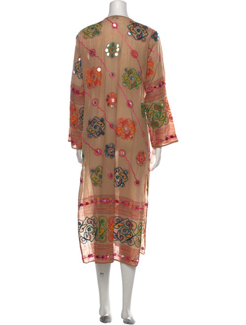 Juliet Dunn Printed Long Dress