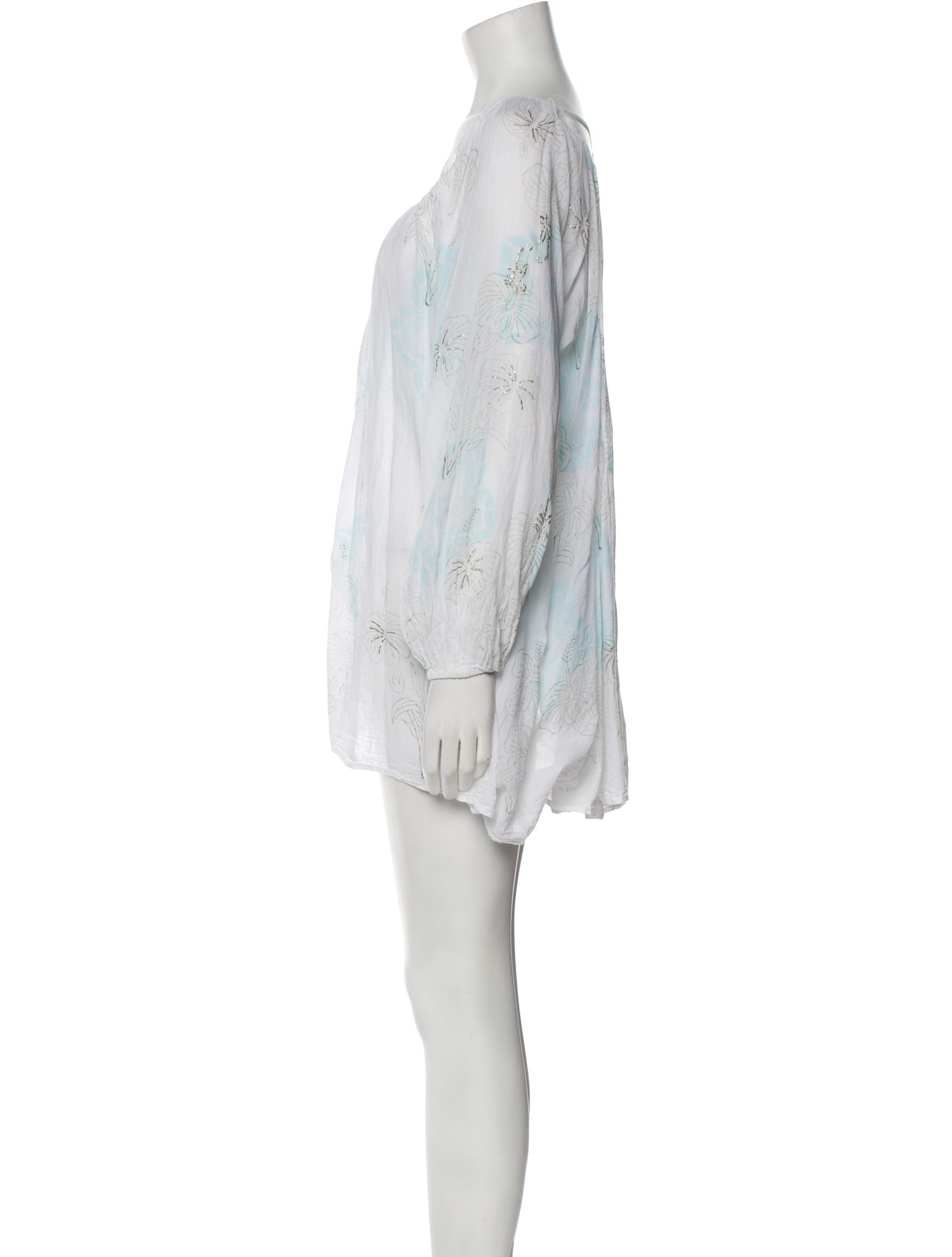 Juliet Dunn Printed Mini Dress