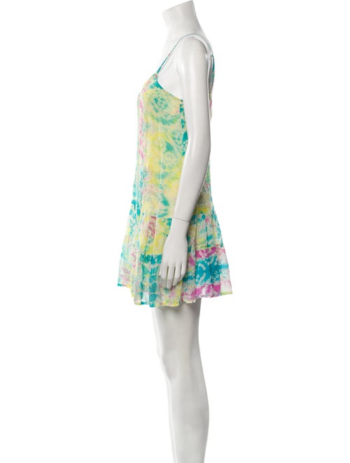 Juliet Dunn Silk Mini Dress