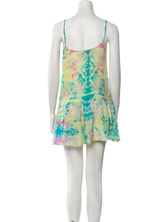 Juliet Dunn Silk Mini Dress
