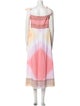 Juliet Dunn Printed Long Dress