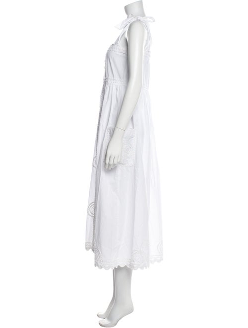 Juliet Dunn Square Neckline Long Dress