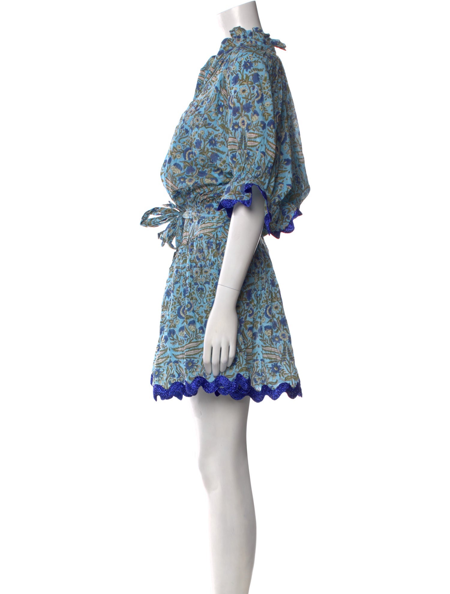 Juliet Dunn Printed Mini Dress w/ Tags
