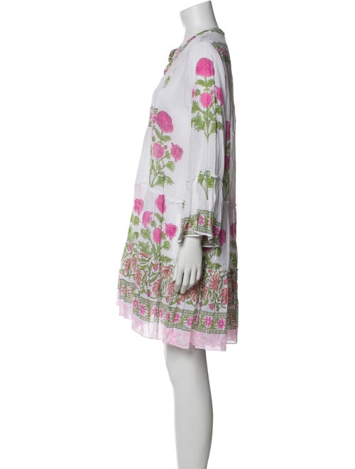 Juliet Dunn Printed Mini Dress