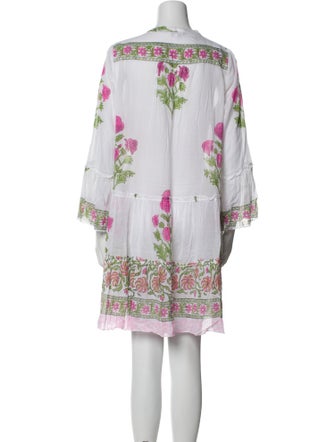 Juliet Dunn Printed Mini Dress