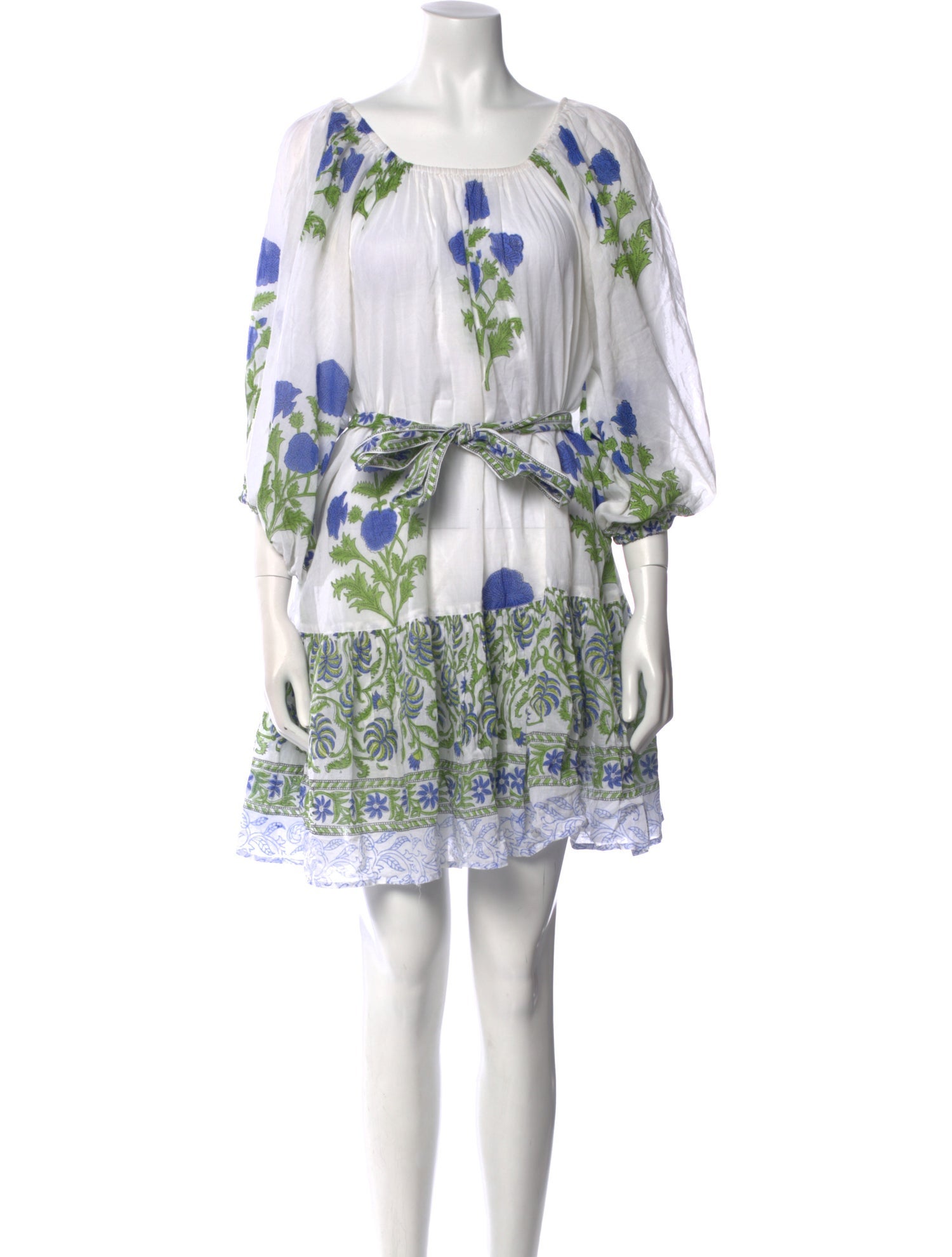 Juliet Dunn Printed Mini Dress