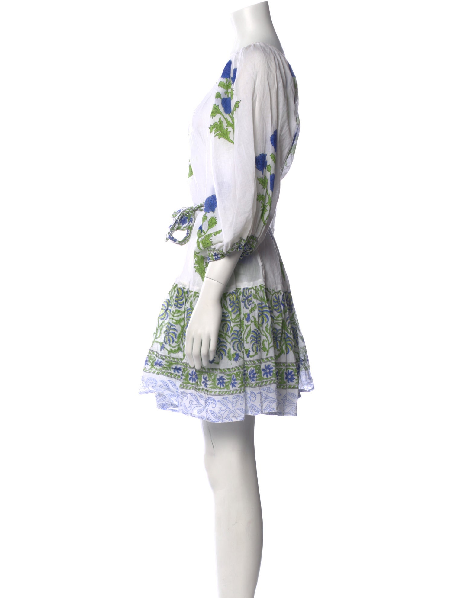 Juliet Dunn Printed Mini Dress