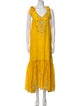 Juliet Dunn Silk Long Dress
