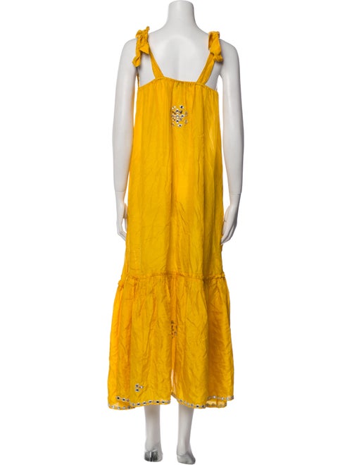 Juliet Dunn Silk Long Dress