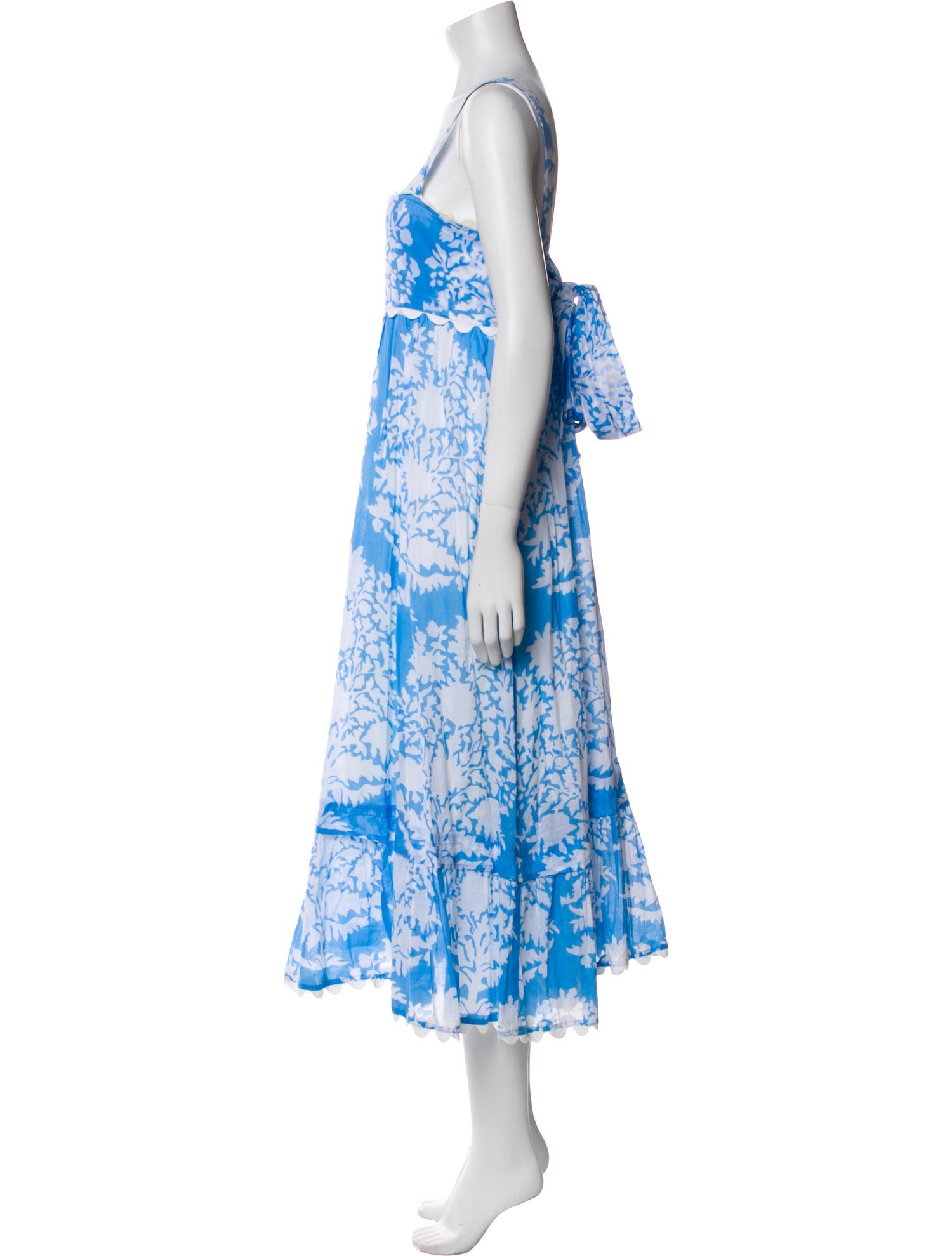 Juliet Dunn Printed Long Dress