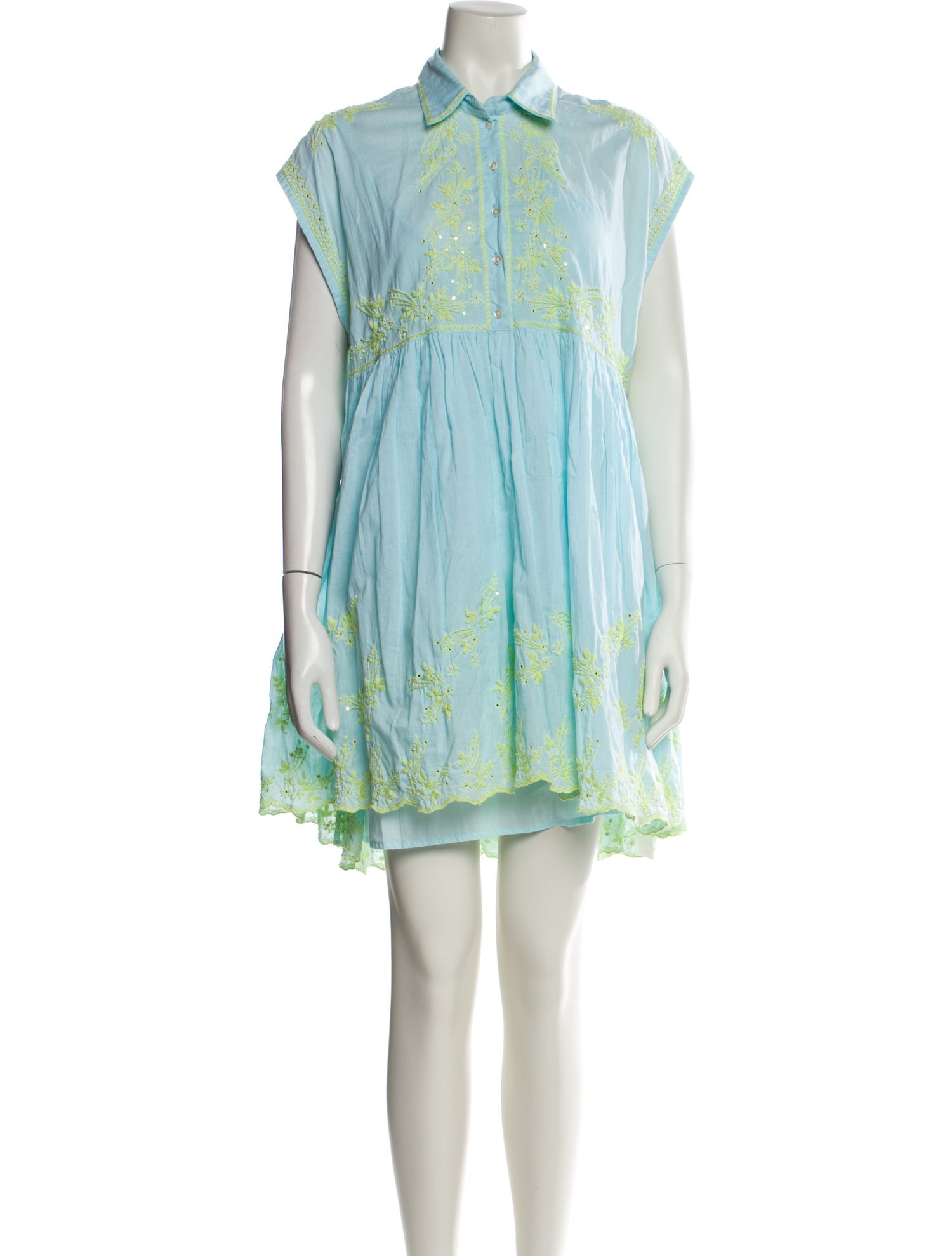 Juliet Dunn Printed Mini Dress