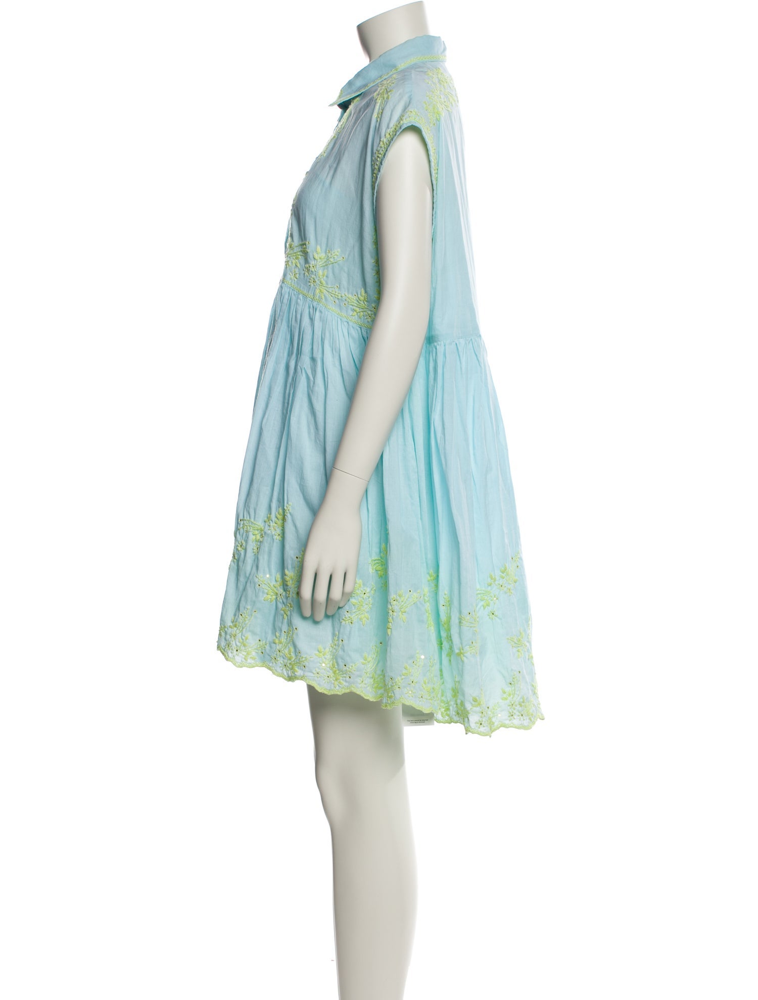 Juliet Dunn Printed Mini Dress