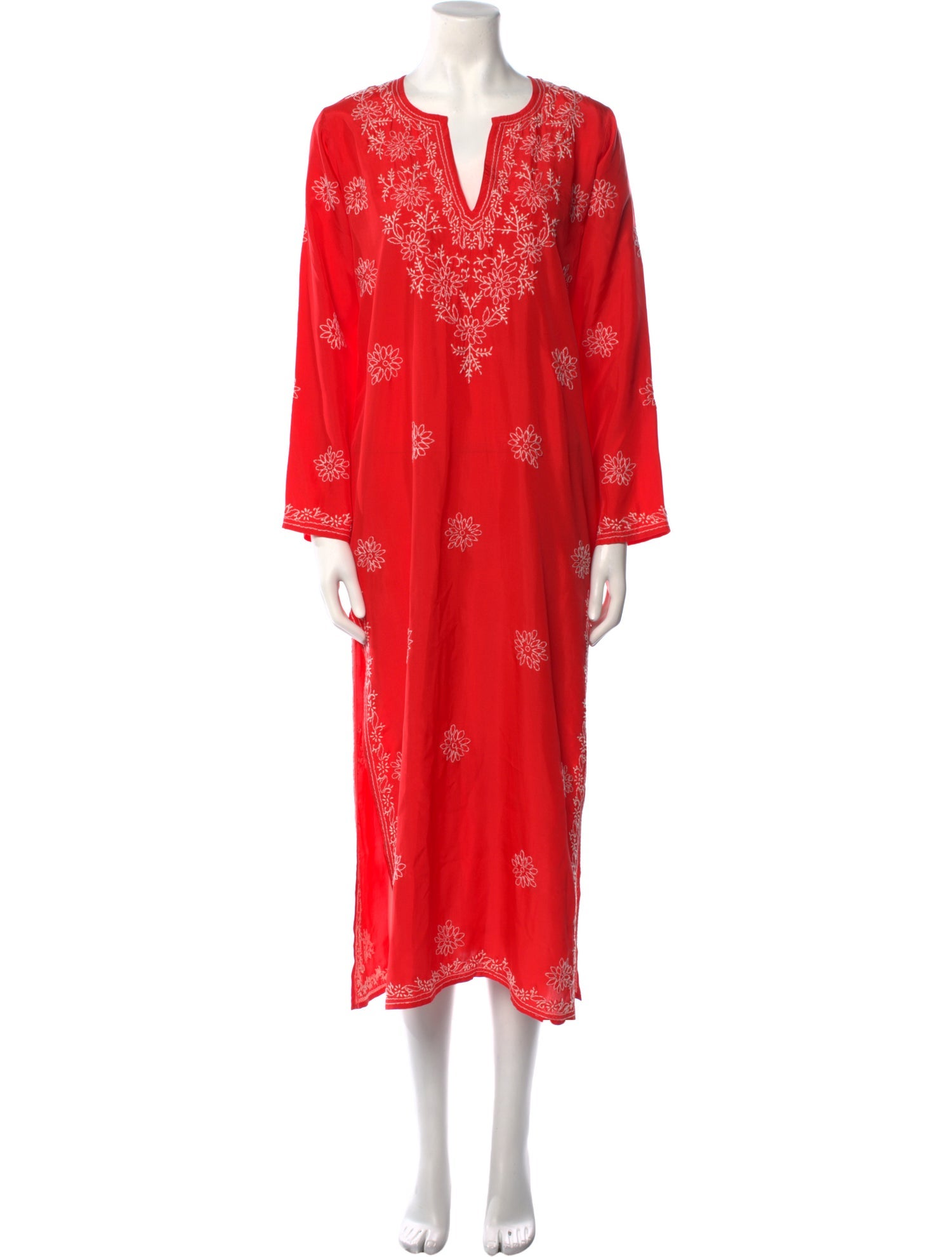 Juliet Dunn Silk Long Dress